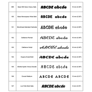 Borduurfonts bladzijde 13