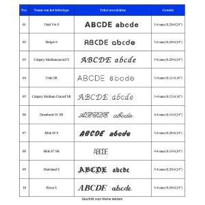 Borduurfonts bladzijde 16