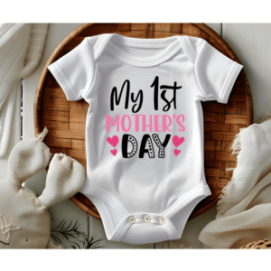 Mijn eerste moederdag rose harten