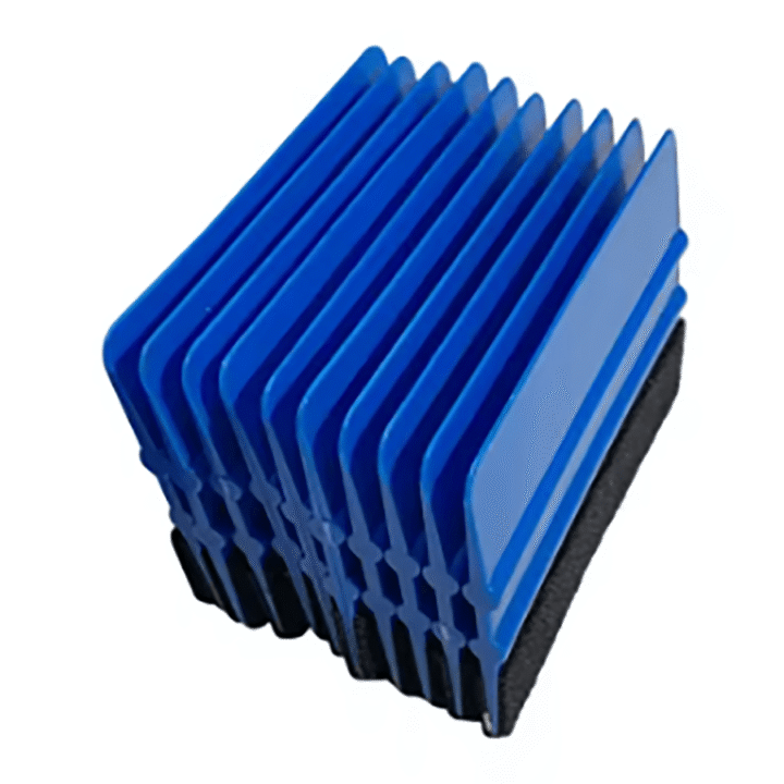 Rakel 10 cm met vilt