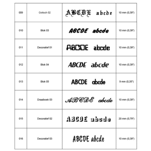 Borduur Font 2