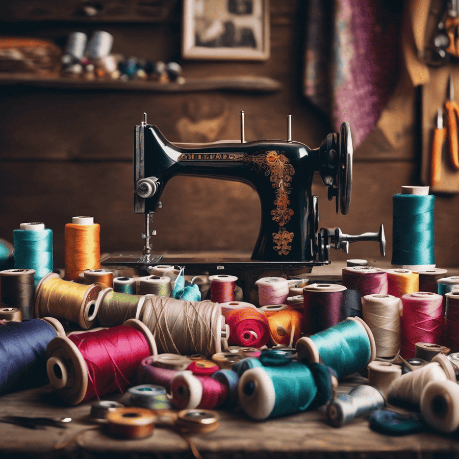 Naaiartelier ouderwets