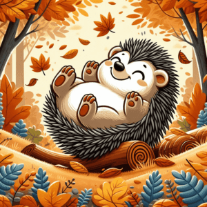 bedruking met herfst thema