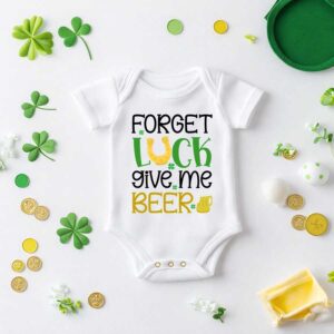 Bedrukte romper thema St. Patricks day