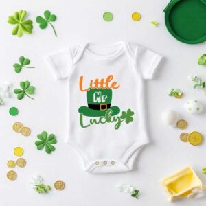 Bedrukte romper thema St. Patricks day