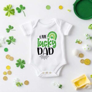 Bedrukte romper thema St. Patricks day