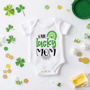 Bedrukte romper thema St. Patricks day