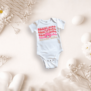 bedrukte romper thema pasen