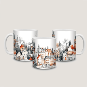 beker thema kerstmis