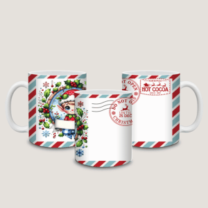 beker thema kerstmis