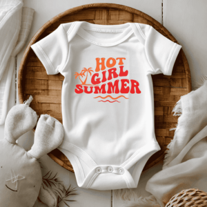 Bedrukte romper thema zomer