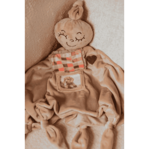 doekie-troost-knuffel met foto mogenlijkheid