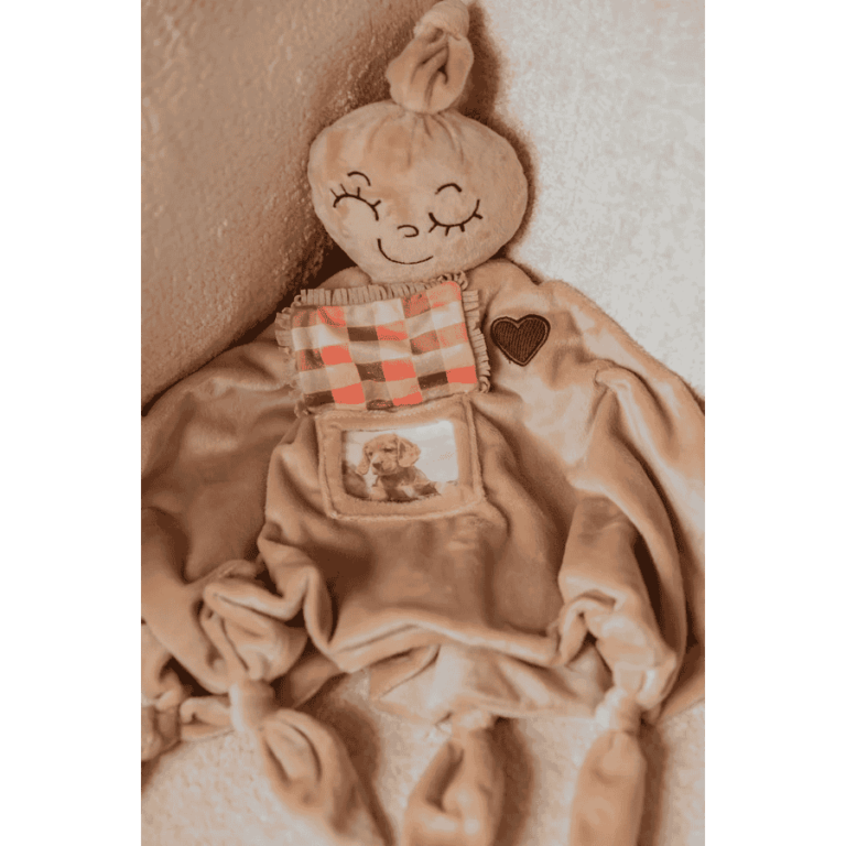 doekie-troost-knuffel met foto mogenlijkheid